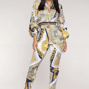 Sonata Pant Set - Blue Multi